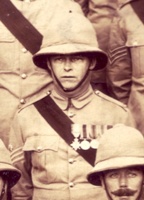 Alfred Burley : Photograph of Alfred in Tameside Local Studies and Archive Centre.  Reference: MRP5/C/11